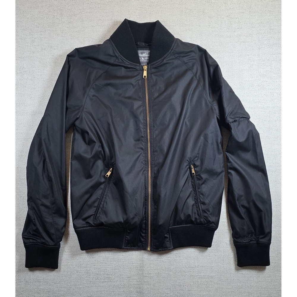 Eddie Bauer Women's Fleece-Lined Bomber Jacket Size Small